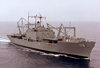 USS St. Louis (LKA 116) on 19 August 1976