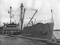 USS Camano (AKL 1) on 26 July 1951