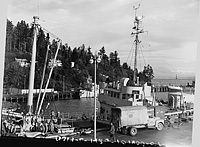 USS Hewell (AKL 14) on 10 November 1954