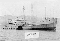 USS Alcyone (AKL 37) circa 1959