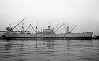 USNS Albert M Boe (T-AKV 6) in 1950-54