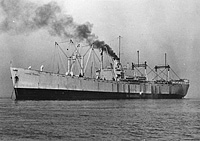 USNS Cardinal O'Connell (T-AKV 7) in 1950-54