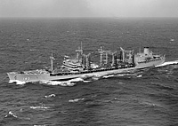 USS Hassayampa (AO 145) on 15 October 1982