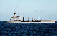 USNS Henry J Kaiser (T-AO 187) in January 1990