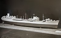Preliminary design model of USS Neosho (AO 143)