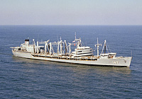 USS Truckee (AO 147) on 30 January 1980