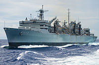USNS Rainier (T-AOE 7) on 11 June 2016