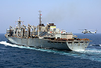 USNS Supply (T-AOE-6) on 4 October 2007
