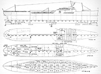 Design for nuclear powered tanker American Explorer