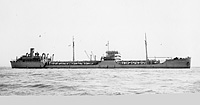 USNS Mission Santa Ynez (T-AO 134) during the 1950s