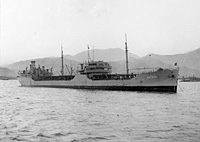 USNS Muir Woods (T-AO 139) in March 1952
