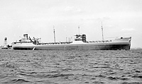 USNS Shawnee Trail (T-AO 142) in the early 1950s