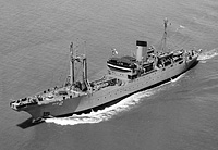 USS Neptune (ARC 2) on 11 June 1953