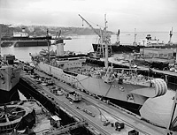 USS Neptune (ARC 2) circa 1954
