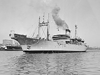 USS Neptune (ARC 2) circa 1953-54
