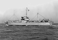 USS Portunus (ARC 1) on 22 August 1952