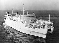 USNS Zeus (T-ARC 7) on 24 October 1983