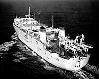 USNS Zeus (T-ARC 7) on 24 October 1983