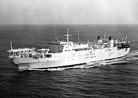 USNS Zeus (T-ARC 7) on 24 October 1983
