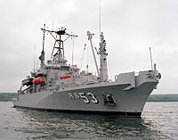 USS Grapple (ARS 53) on 26 August 1986