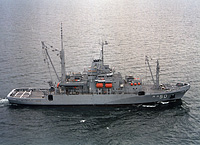 USS Safeguard (ARS 50) circa mid-1985