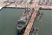 USS L Y Spear (AS 36) on 25 June 1995