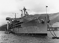 USS Proteus (AS 19) on 11 March 1961