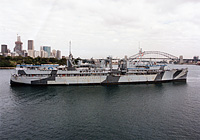 USS Proteus (AS 19) in May 1992