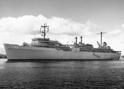 USS Simon Lake (AS 33).