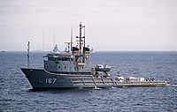 USNS Narragansett (T-ATF 167) on 17 September 1983