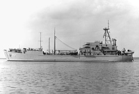 USS Tallahatchie County (AVB 2) on 11 May 1962