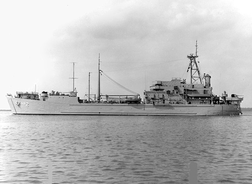 USS Tallahatchee County (AVB 2) on 11 May 1962.