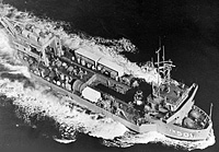 USS Elk River (IX 501) in November 1967