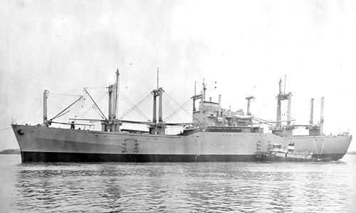 USNS Comet (T-LSV 7) early in her career.