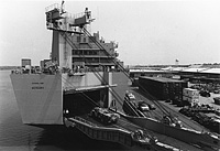 USNS Mercury (T-AKR 10) on 1 July 1980