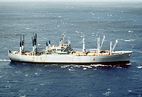 USNS Sea Lift (T-AKR 9) on 24 August 1990