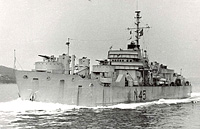 Norwegian Vale (LSM 492) circa 1958