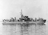 Danish Vindhunden (LSM 392) circa 2-5 May 1960