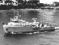 USS Deer Island (YAG 62)circa the late 1970s