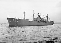 USS YAG 40 (YAG 40) on 12 November 1953