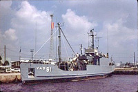 USS MONOB I (YAG 61) during the later 1960s