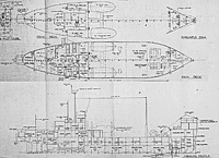 Study plan dated 6 November 1959 for the conversion of MONOB I (YAG 61)